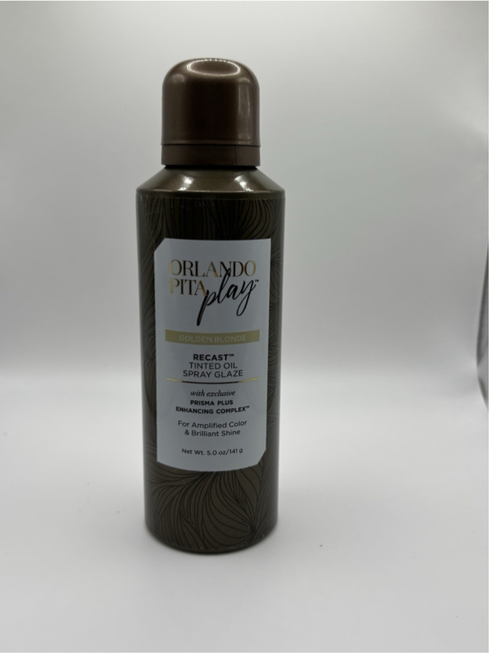 Orlando Pita Play Golden Blonde Recast Tinted Oil Spray Glaze 5oz NEW - Picture 2 of 5